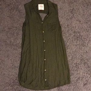 Woman’s shirt dress